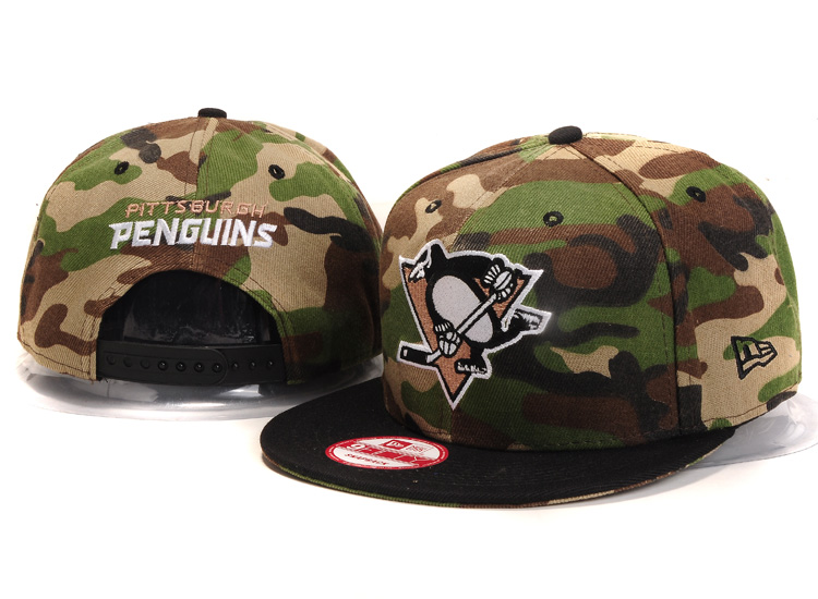 NHL Pittsburgh Penguins NE Snapback Hat #04